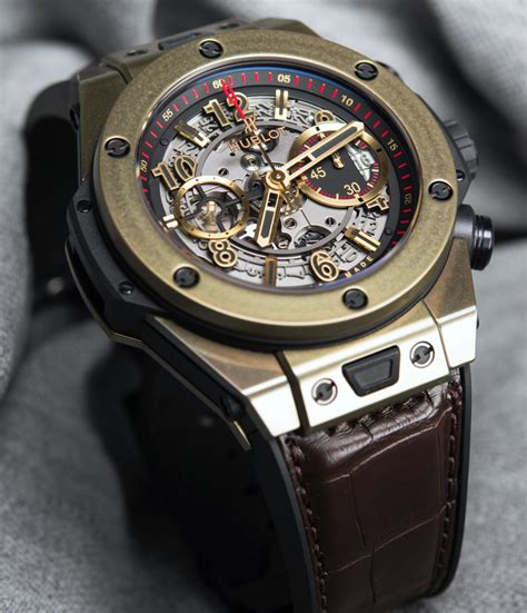 hublot unico ceramic magic gold|HANDS.